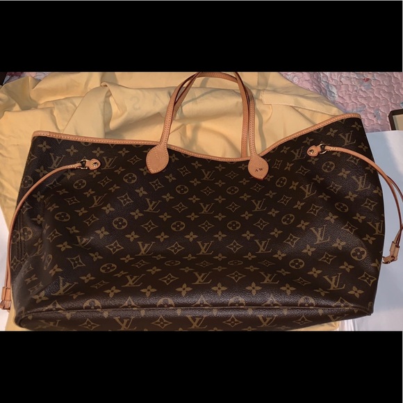 ❤️❤️AUTHENTIC LOUIS VUITTON NEVERFULL GM TOTE❤️❤️ - Picture 2 of 8